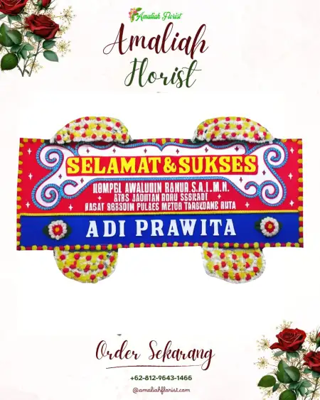 Papan Bunga Ucapan Selamat Kwajon
